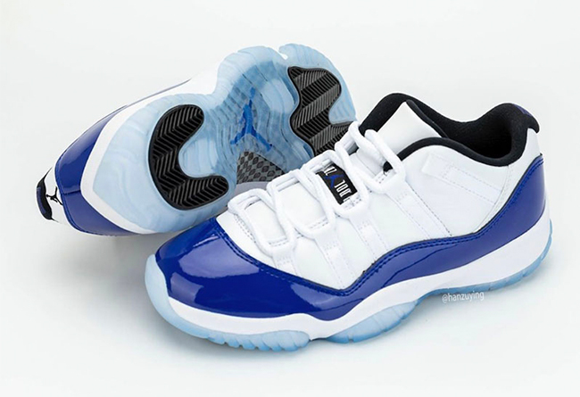 AJ11,Air Jordan 11 Low,AH7860– 「Concord 配色」 AJ11 Low 实物首次曝光!将于 5 月发售 AJ11,Air Jordan 11 Low,AH7860– 「Concord 配色」 AJ11 Low 实物首次曝光!将于 5 月发售