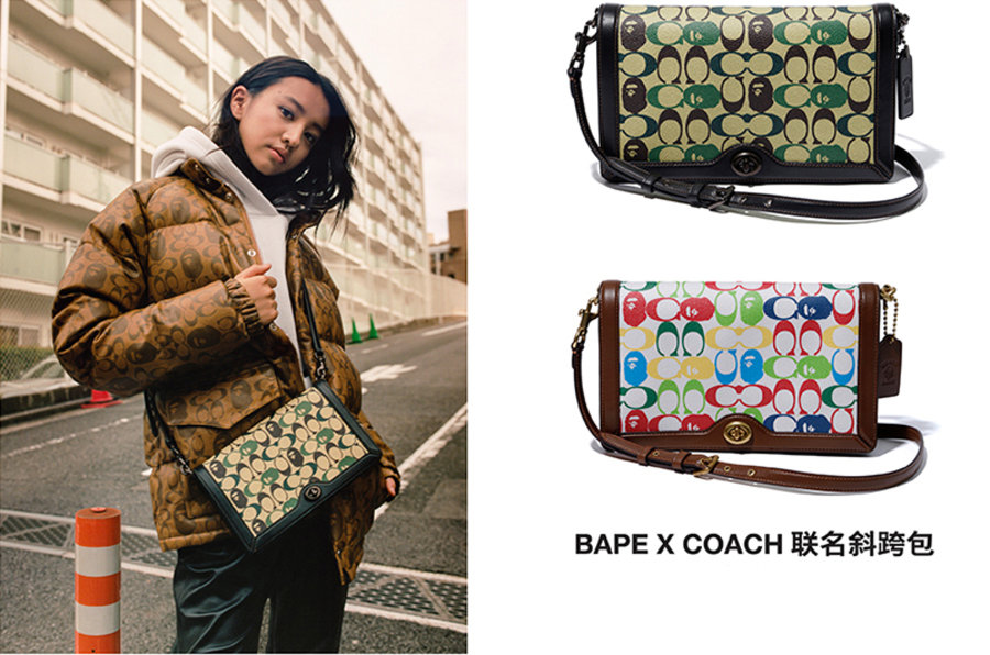BAPE,Coach 预告已出!BAPE®️ x COACH 联名皮具、包袋今晚 0 点发售! BAPE,Coach 预告已出!BAPE®️ x COACH 联名皮具、包袋今晚 0 点发售!