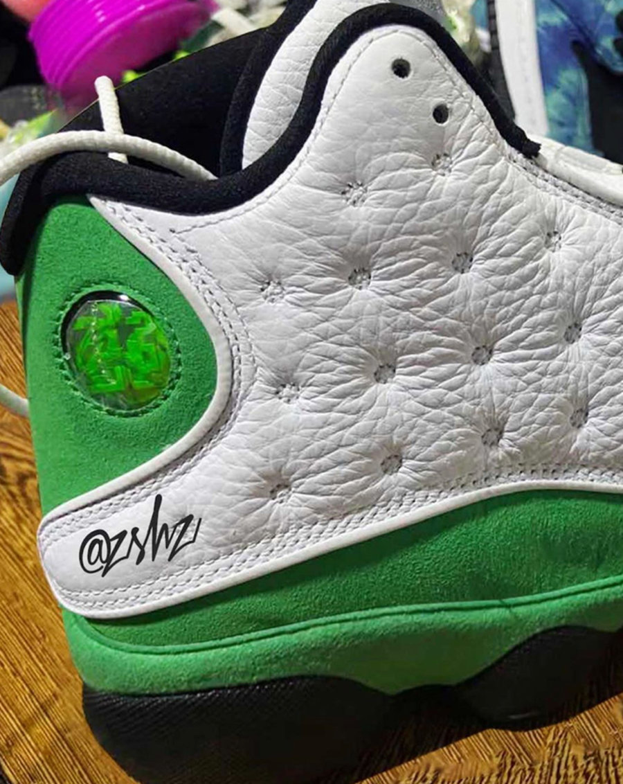Air Jordan 13,AJ,AJ13,Lucky Gr 天价雷阿伦 PE 配色!全新 AJ13 “Lucky Green” 实物曝光! Air Jordan 13,AJ,AJ13,Lucky Gr 天价雷阿伦 PE 配色!全新 AJ13 “Lucky Green” 实物曝光!
