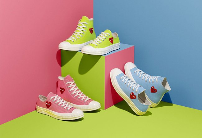 CDG,PLAY,Converse,Comme des Ga 过目难忘的经典!新配色 CDG PLAY x Converse 即将发售! CDG,PLAY,Converse,Comme des Ga 过目难忘的经典!新配色 CDG PLAY x Converse 即将发售!