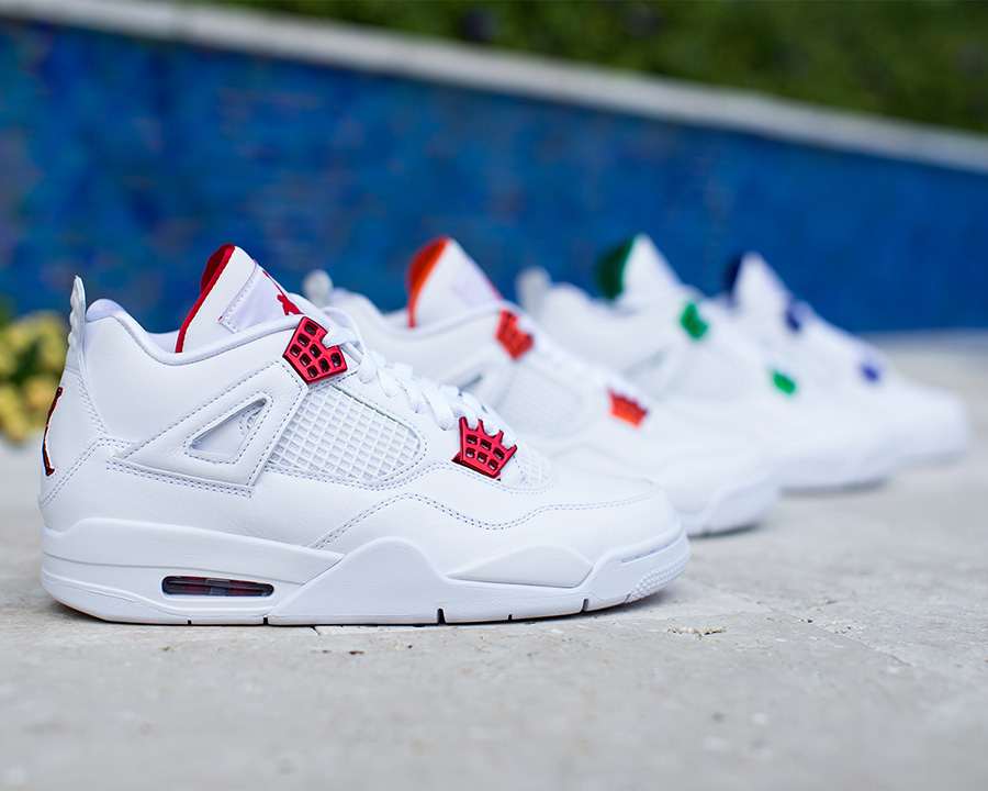 AJ4,Air Jordan 4 Air Jordan 4 终于揭秘了!这四双纯白 AJ4 原来是致敬这个经典系列! AJ4,Air Jordan 4 Air Jordan 4 终于揭秘了!这四双纯白 AJ4 原来是致敬这个经典系列!