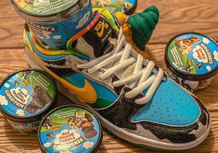 Ben & Jerry’s x Nike,SB Dunk L 冰淇淋 Nike Dunk SB 本月即将登场!至少有两次原价入手机会! Ben & Jerry’s x Nike,SB Dunk L 冰淇淋 Nike Dunk SB 本月即将登场!至少有两次原价入手机会!