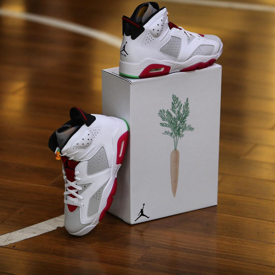AJ6,Air Jordan 6 今天兔八哥 AJ6、“低帮小 MAG”、LBJ7 湖人你抢到了哪双? AJ6,Air Jordan 6 今天兔八哥 AJ6、“低帮小 MAG”、LBJ7 湖人你抢到了哪双?
