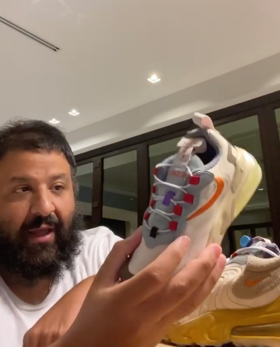 Travis Scott,Nike,Air Max 270 DJ Khaled 收到 Nike 大礼包!不仅有全套的 Travis Scott 联名... Travis Scott,Nike,Air Max 270 DJ Khaled 收到 Nike 大礼包!不仅有全套的 Travis Scott 联名...