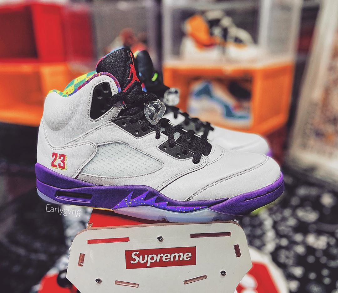 Air jordan 5,Alternate Bel-Air 新鲜王子 Air Jordan 5 上脚来了!鸳鸯配色太抢眼! Air jordan 5,Alternate Bel-Air 新鲜王子 Air Jordan 5 上脚来了!鸳鸯配色太抢眼!