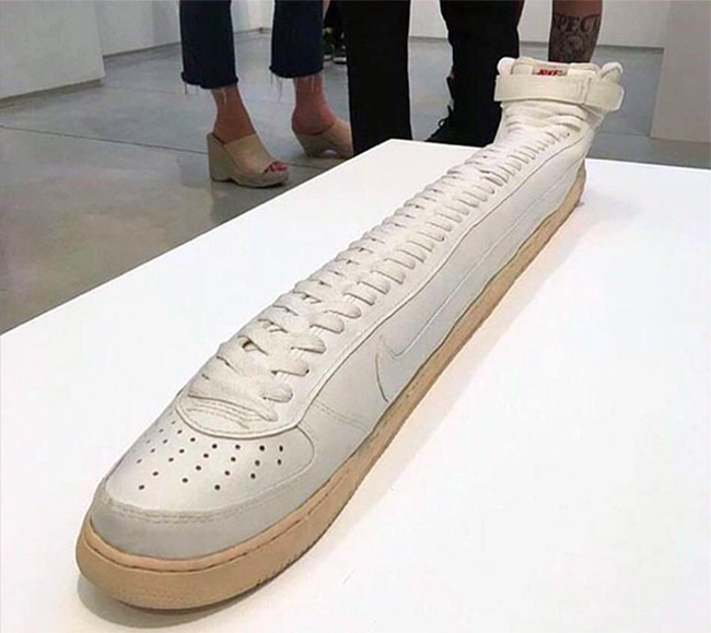 AF1,Air Force 1,Nike 有人痴迷于打造「世界最长」球鞋!记录不断被自己打破! AF1,Air Force 1,Nike 有人痴迷于打造「世界最长」球鞋!记录不断被自己打破!