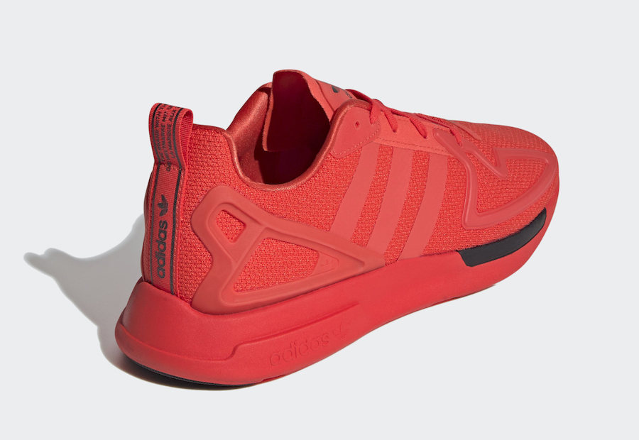 adidas,ZX 2K Flux,发售,FV8478 经典鞋型再度进化!大红 adidas ZX 2K Flux 即将发售 adidas,ZX 2K Flux,发售,FV8478 经典鞋型再度进化!大红 adidas ZX 2K Flux 即将发售