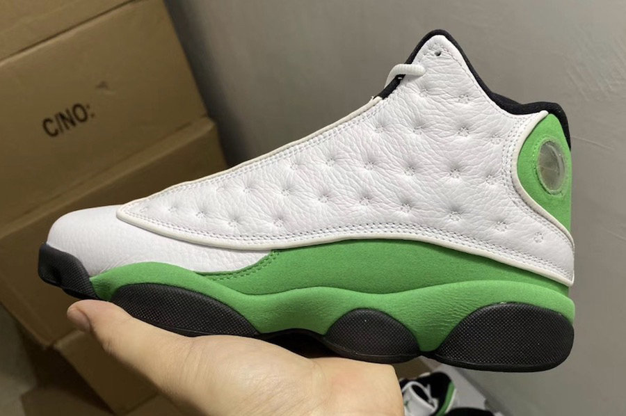 AJ13,Air Jordan 13,发售,DB6537-1 酷似天价雷阿伦 PE!AJ13 “Lucky Green” 完整实物曝光 AJ13,Air Jordan 13,发售,DB6537-1 酷似天价雷阿伦 PE!AJ13 “Lucky Green” 完整实物曝光