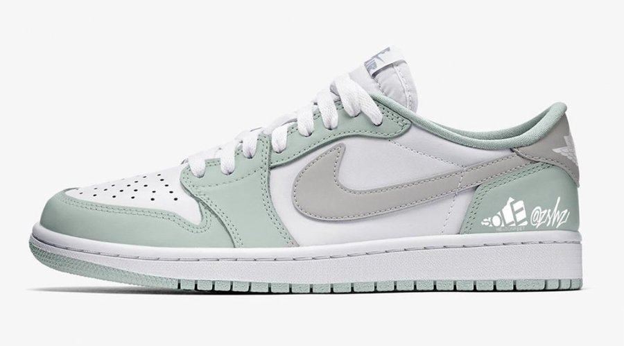 Air Jordan 1,AJ1,CZ0790-100,CZ 清爽夏日搭配!全新配色 AJ1 Low 渲染图释出! Air Jordan 1,AJ1,CZ0790-100,CZ 清爽夏日搭配!全新配色 AJ1 Low 渲染图释出!