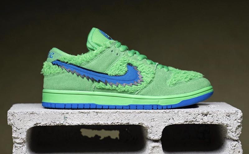 Grateful Dead,Nike,Dunk SB 全新小熊 Dunk SB 细节曝光!又一双「鞋子带兜」的狠货要来了 Grateful Dead,Nike,Dunk SB 全新小熊 Dunk SB 细节曝光!又一双「鞋子带兜」的狠货要来了