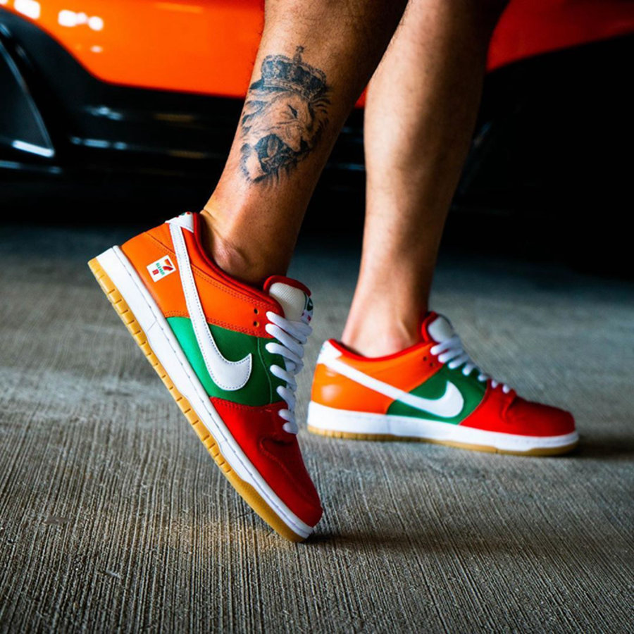 7-Eleven,711,Nike SB,Dunk Low 7-Eleven x Dunk SB 最新上脚美图!不能发售太可惜了... 7-Eleven,711,Nike SB,Dunk Low 7-Eleven x Dunk SB 最新上脚美图!不能发售太可惜了...