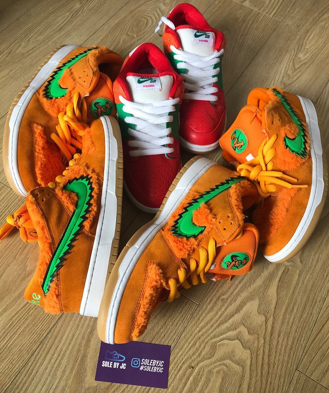 Grateful Dead,Nike,Dunk Low,Gr 看着就超贵系列!Grateful Bear x Nike Dunk SB 实物细节曝光! Grateful Dead,Nike,Dunk Low,Gr 看着就超贵系列!Grateful Bear x Nike Dunk SB 实物细节曝光!