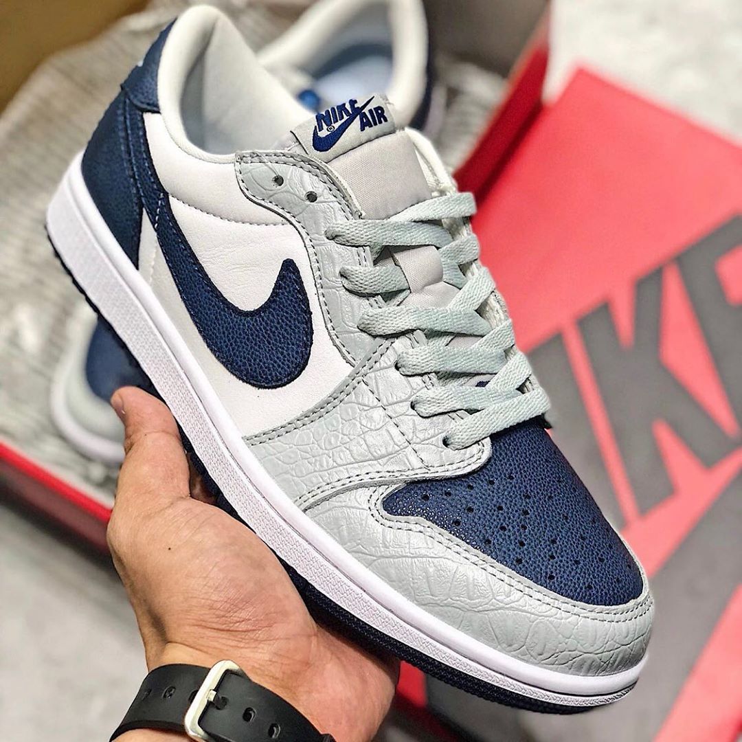 AJ1,Air Jordan 1 乔治城 Air Jordan 1 PE 还有低帮版本!依旧是熟悉的奢华! AJ1,Air Jordan 1 乔治城 Air Jordan 1 PE 还有低帮版本!依旧是熟悉的奢华!