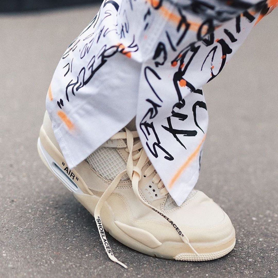 OFF-WHITE,AJ,AJ4,Air Jordan 4, Virgil 亲自带货!OFF-WHITE x Air Jordan 4 颜值有点高! OFF-WHITE,AJ,AJ4,Air Jordan 4, Virgil 亲自带货!OFF-WHITE x Air Jordan 4 颜值有点高!