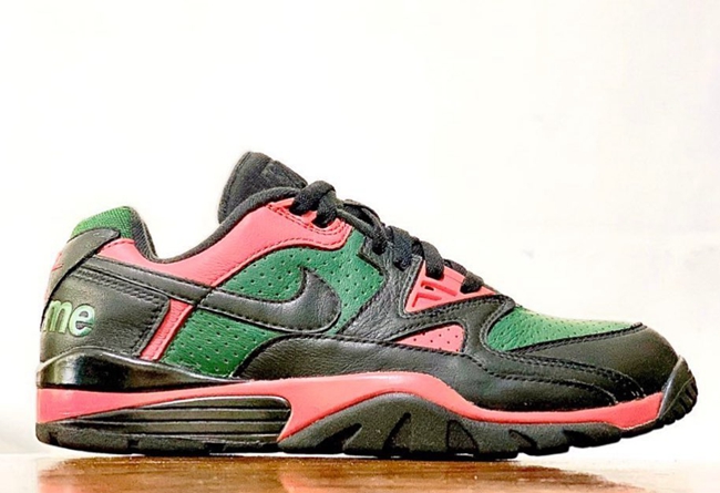 Nike,Supreme,Air Cross Trainer 奢华 Gucci 配色!Nike x Supreme 下一双联名最新实物释出! Nike,Supreme,Air Cross Trainer 奢华 Gucci 配色!Nike x Supreme 下一双联名最新实物释出!