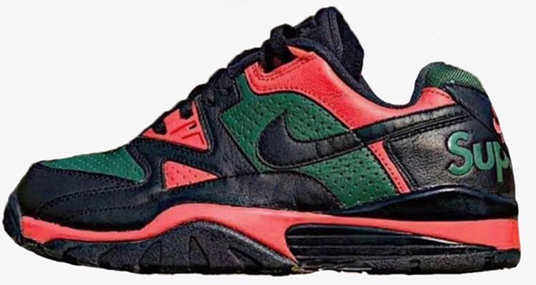 Nike,Supreme,Air Cross Trainer 奢华 Gucci 配色!Nike x Supreme 下一双联名最新实物释出! Nike,Supreme,Air Cross Trainer 奢华 Gucci 配色!Nike x Supreme 下一双联名最新实物释出!