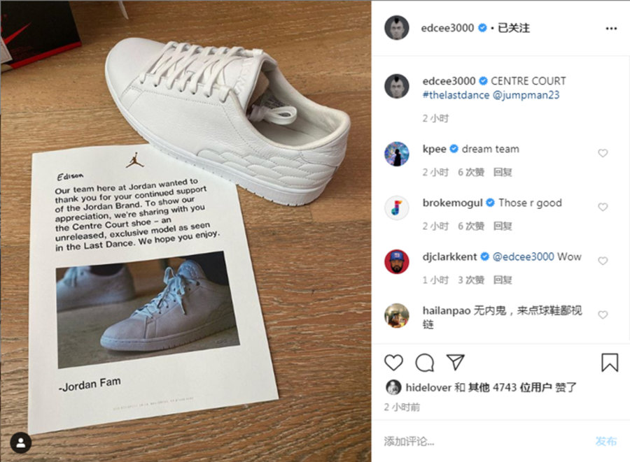 AJ,AJ1,Air Jordan 1 Centre Cou 冠希同款!乔丹纪录片中的这双专属 AJ1 也要市售了! AJ,AJ1,Air Jordan 1 Centre Cou 冠希同款!乔丹纪录片中的这双专属 AJ1 也要市售了!