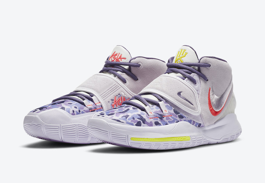 Kyrie 6,ASIA,发售 致敬姐姐!欧文战靴 Kyire 6 发布全新「紫迷彩」配色! Kyrie 6,ASIA,发售 致敬姐姐!欧文战靴 Kyire 6 发布全新「紫迷彩」配色!