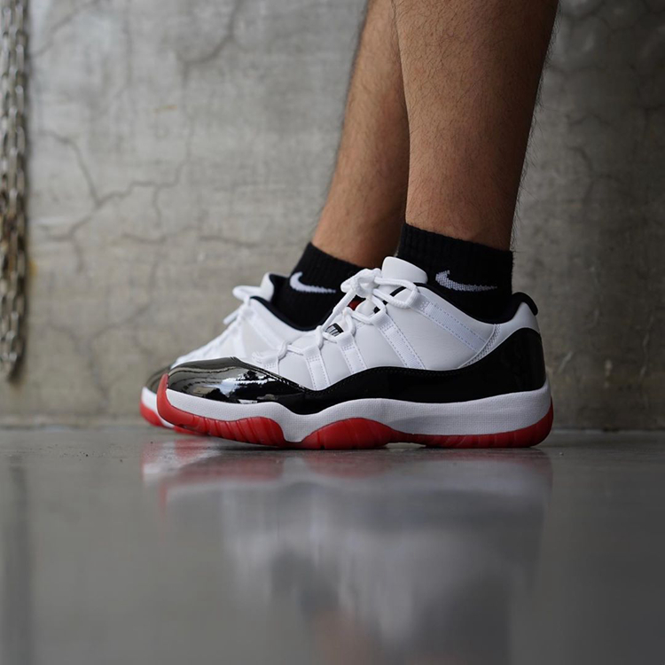 AJ,AJ11 Low,Gym Red,AV2187-160 融合两大经典配色!「黑红康扣」AJ 11 Low 上脚真的好看! AJ,AJ11 Low,Gym Red,AV2187-160 融合两大经典配色!「黑红康扣」AJ 11 Low 上脚真的好看!