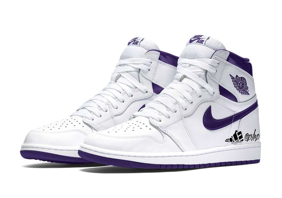 AJ1,Air Jordan 1,CD0461-151,发售 白紫 Air Jordan 1 首次曝光!可惜还要等一年... AJ1,Air Jordan 1,CD0461-151,发售 白紫 Air Jordan 1 首次曝光!可惜还要等一年...