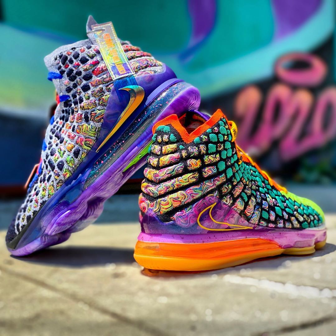 LeBron 17,What The,发售,CV8079-9 超人气 What The 回归!这双 LeBron 17 细节多到数不过来! LeBron 17,What The,发售,CV8079-9 超人气 What The 回归!这双 LeBron 17 细节多到数不过来!