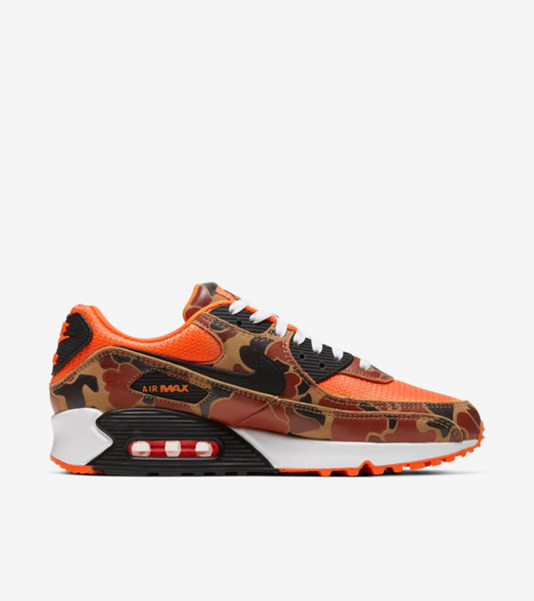 Nike,Air Max 90,CW4039-800 暴力橙 + 迷彩!Air Max 90 全新配色明天发售! Nike,Air Max 90,CW4039-800 暴力橙 + 迷彩!Air Max 90 全新配色明天发售!