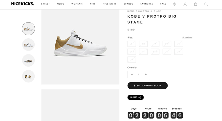 Nike,Kobe 5 Protro,Big Stage,C 科比战靴重启预警!ZK5 上架预告,倒计时两天发售! Nike,Kobe 5 Protro,Big Stage,C 科比战靴重启预警!ZK5 上架预告,倒计时两天发售!