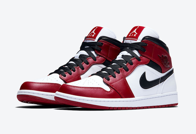 Air Jordan 1 Mid,Chicago,55472 小芝加哥 AJ1 Mid 官图曝光!就问你有没有元年内味了! Air Jordan 1 Mid,Chicago,55472 小芝加哥 AJ1 Mid 官图曝光!就问你有没有元年内味了!