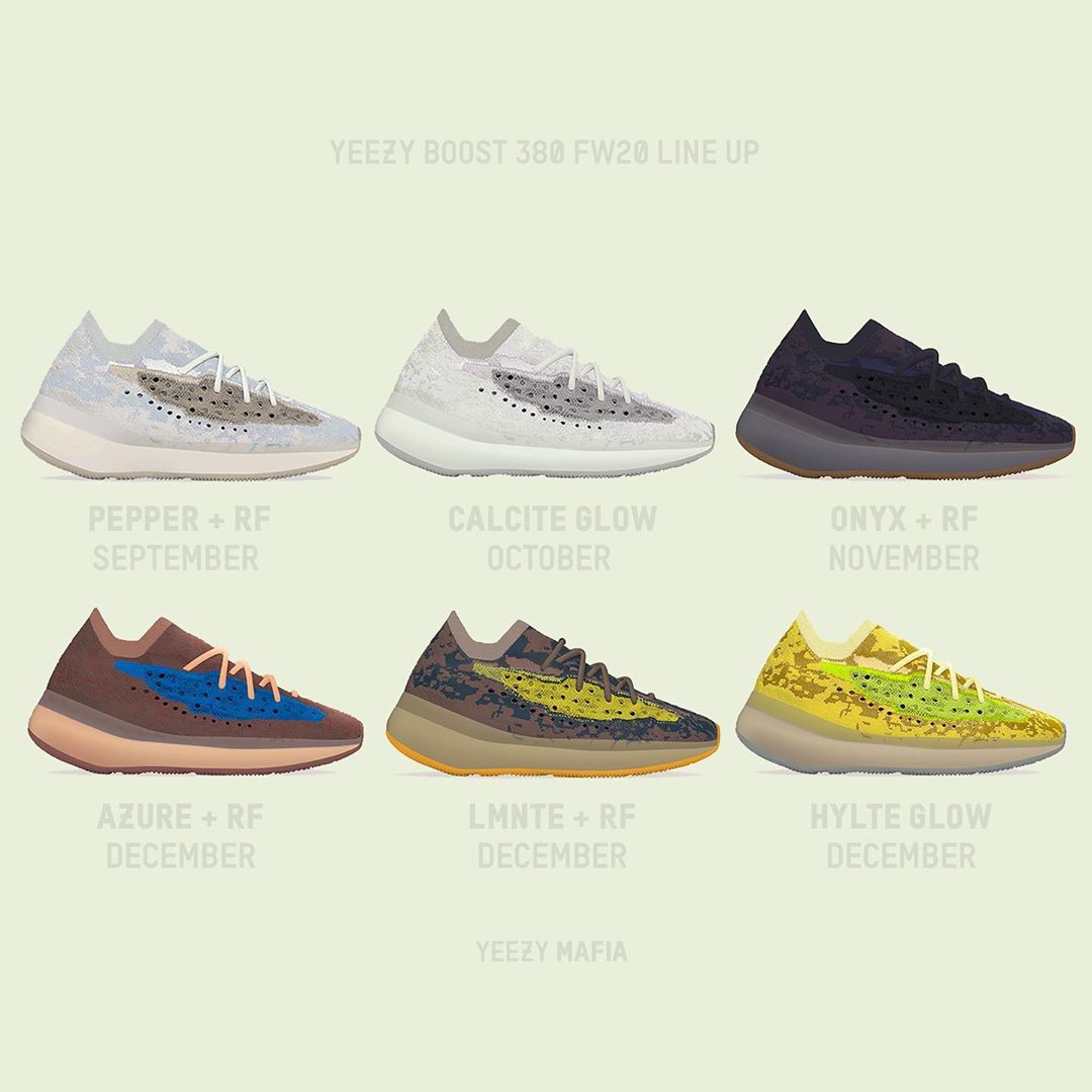 Yeezy 380,adidas,FZ4986 蓝侧透 + 大地色!Yeezy 380 新配色实物首次曝光! Yeezy 380,adidas,FZ4986 蓝侧透 + 大地色!Yeezy 380 新配色实物首次曝光!