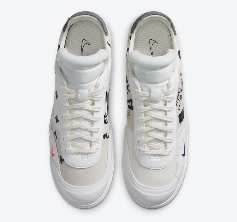 Nike,Drop Type LX,CJ5642-100 手绘漫画元素!全新配色 Nike Drop Type LX 即将发售! Nike,Drop Type LX,CJ5642-100 手绘漫画元素!全新配色 Nike Drop Type LX 即将发售!