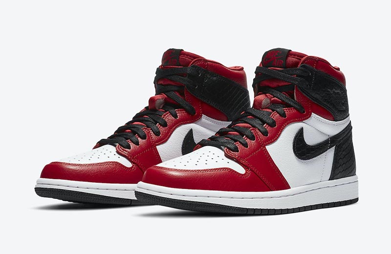 AJ1,Air Jordan 1 Hi,WMNS,Satin 丝绸蛇纹 AJ1 发售提前!这鞋身也太像芝加哥了! AJ1,Air Jordan 1 Hi,WMNS,Satin 丝绸蛇纹 AJ1 发售提前!这鞋身也太像芝加哥了!