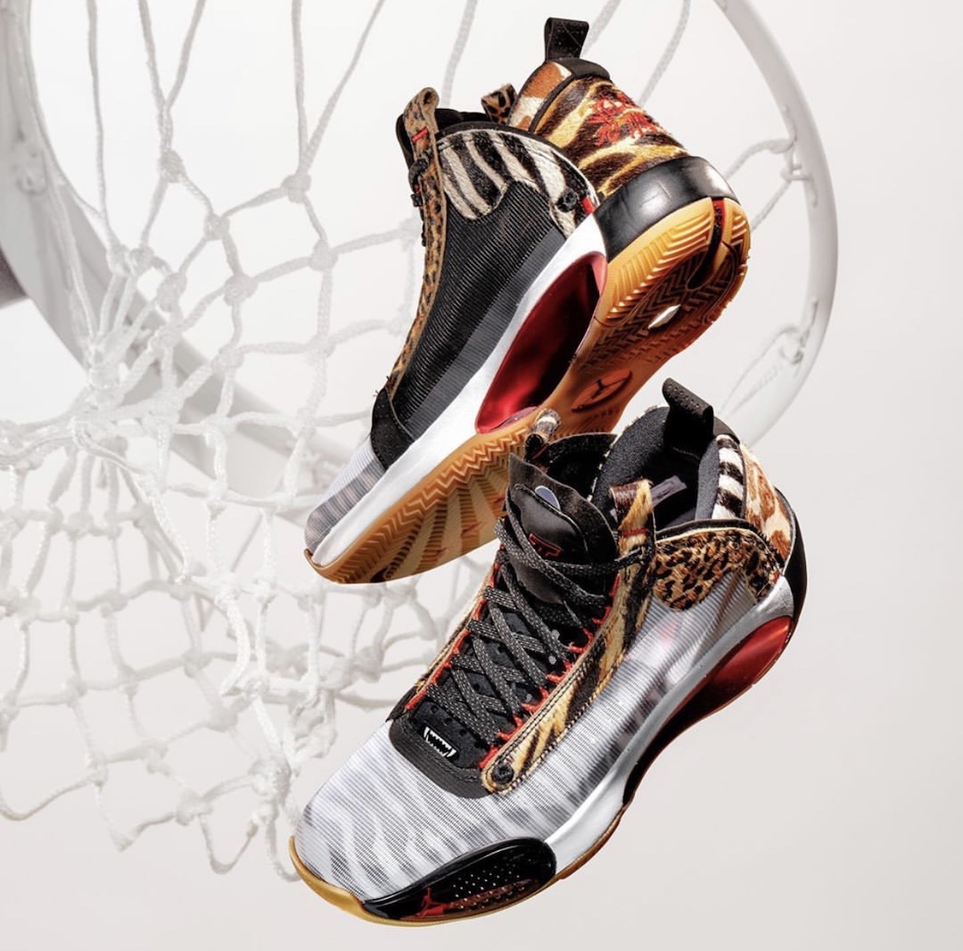 AJ34,Air Jordan 34,DA1900-900, 狂野动物园!塔图姆的球员专属 AJ34 PE 下周发售 AJ34,Air Jordan 34,DA1900-900, 狂野动物园!塔图姆的球员专属 AJ34 PE 下周发售