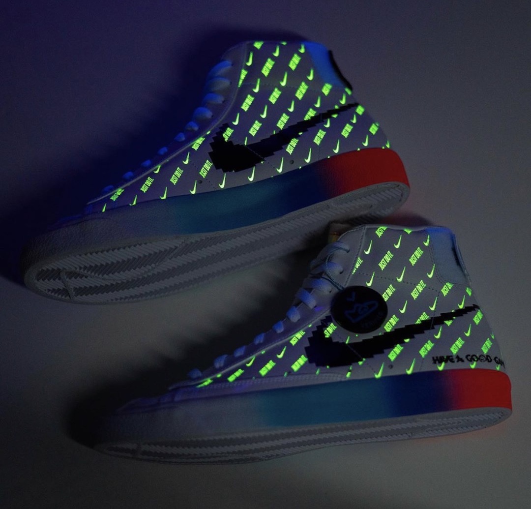 Nike,Blazer Mid,DC3280-101,发售 球鞋也有电玩皮肤!这双 Blazer Mid 肯定有不少人要冲! Nike,Blazer Mid,DC3280-101,发售 球鞋也有电玩皮肤!这双 Blazer Mid 肯定有不少人要冲!