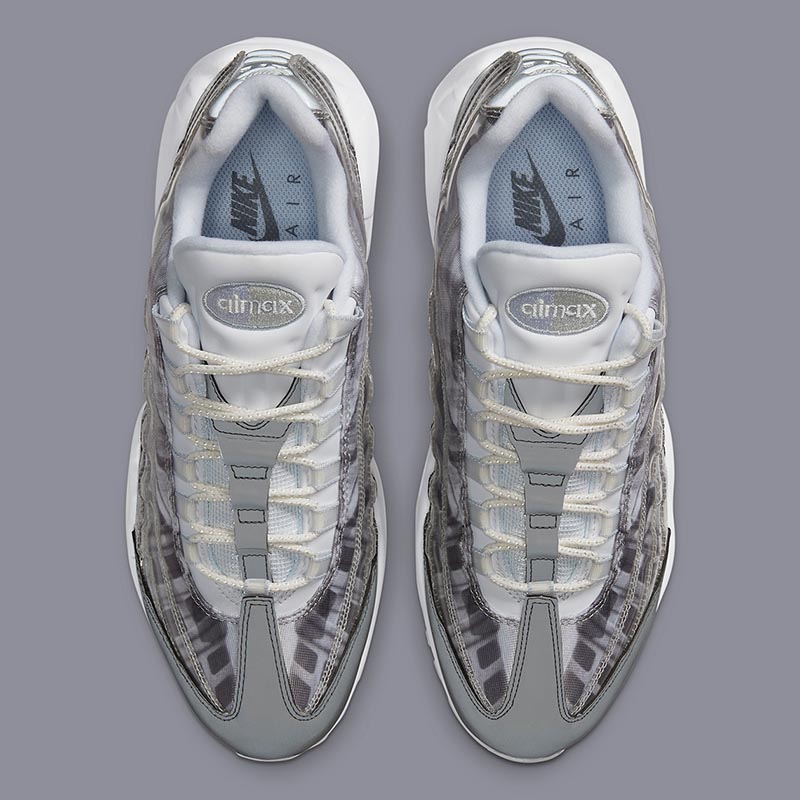 Nike,Air Max 95,DA4301-100,X-R X 光透视效果!这双 Air Max 95 太酷了! Nike,Air Max 95,DA4301-100,X-R X 光透视效果!这双 Air Max 95 太酷了!