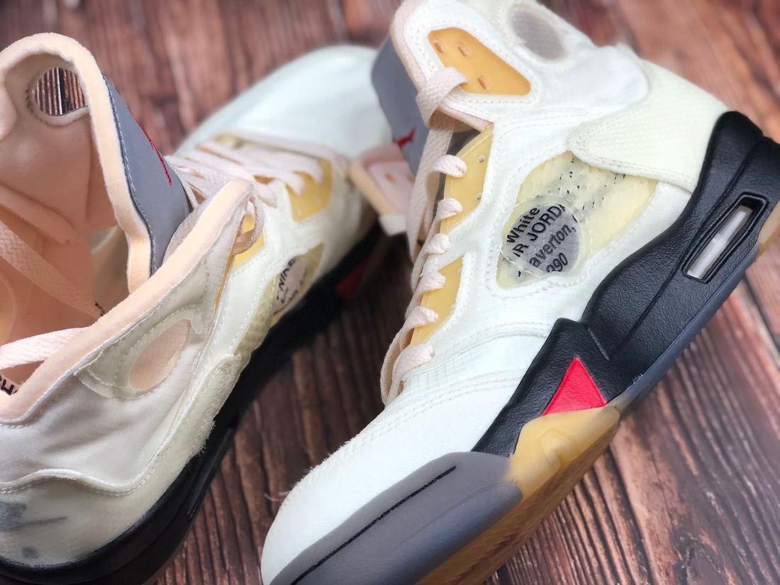 OFF-WHITE,Air JOrdan 5,AJ5,发售 30 周年的压轴戏!流川枫 OW x AJ5 最新实物曝光! OFF-WHITE,Air JOrdan 5,AJ5,发售 30 周年的压轴戏!流川枫 OW x AJ5 最新实物曝光!