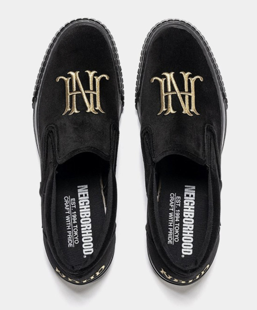 Neighborhood,Slip-On Neighborhood 最新 Slip-On 现已发售!奢华黑金配色你打几分? Neighborhood,Slip-On Neighborhood 最新 Slip-On 现已发售!奢华黑金配色你打几分?