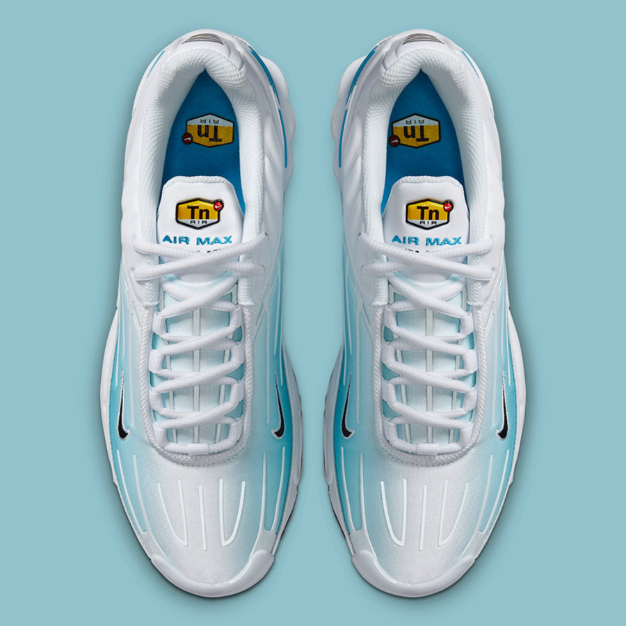 Nike,Air Max Plus 3,CK6715-100 清爽白蓝色调!全新 Air Max Plus 3 现在穿太合适了! Nike,Air Max Plus 3,CK6715-100 清爽白蓝色调!全新 Air Max Plus 3 现在穿太合适了!