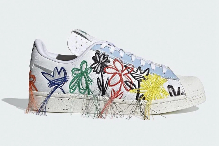 adidas Originals,Superstar,Sea 刺绣花朵点缀鞋身!「灯芯绒之王」联手 adidas 推出全新鞋款! adidas Originals,Superstar,Sea 刺绣花朵点缀鞋身!「灯芯绒之王」联手 adidas 推出全新鞋款!