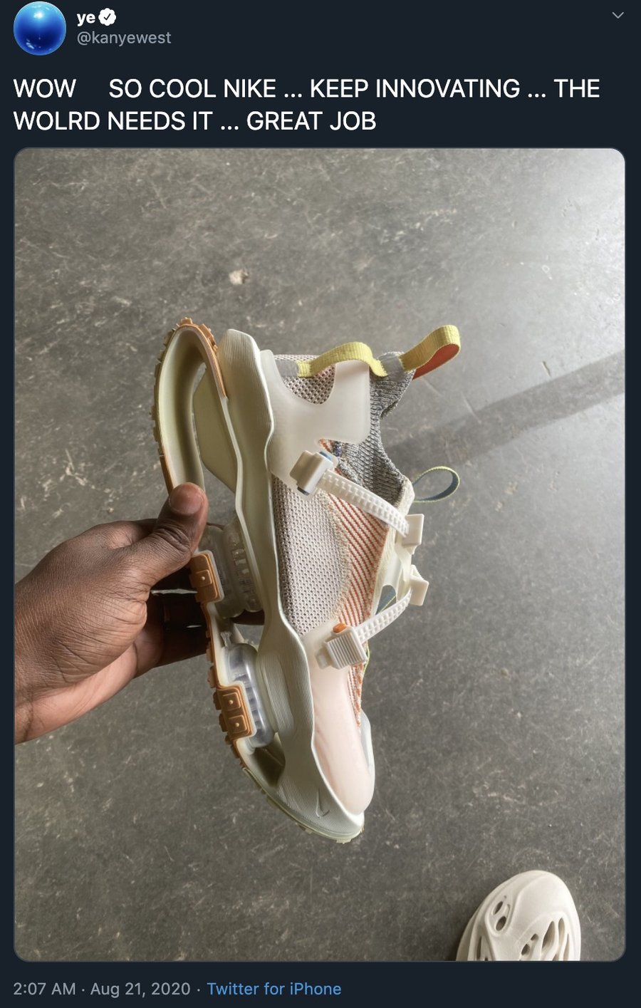侃爷,公,开向,Nike,示爱,这波,操作,给,网友, 侃爷公开向 Nike 示爱!这波操作给网友看呆了... 侃爷,公,开向,Nike,示爱,这波,操作,给,网友, 侃爷公开向 Nike 示爱!这波操作给网友看呆了...
