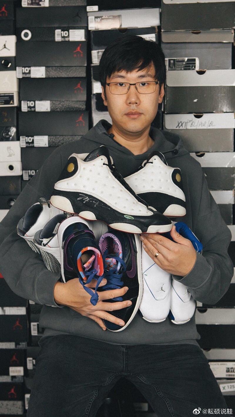 耘硕,耘硕说鞋,Nike,Air Jordan 1,PE 国内 AJ 收藏第一人!这个中国小伙有双鞋,让「NBA 鞋王」都眼馋! 耘硕,耘硕说鞋,Nike,Air Jordan 1,PE 国内 AJ 收藏第一人!这个中国小伙有双鞋,让「NBA 鞋王」都眼馋!
