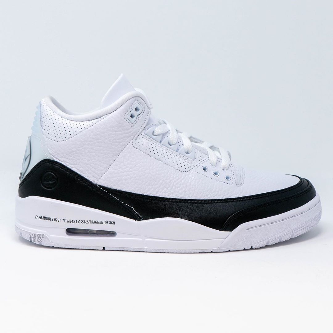 Fragment Design,Air Jordan 3,S 藤原浩联名 FRGMT x AJ3 完整细节+上脚来了!这颜值香不香? Fragment Design,Air Jordan 3,S 藤原浩联名 FRGMT x AJ3 完整细节+上脚来了!这颜值香不香?