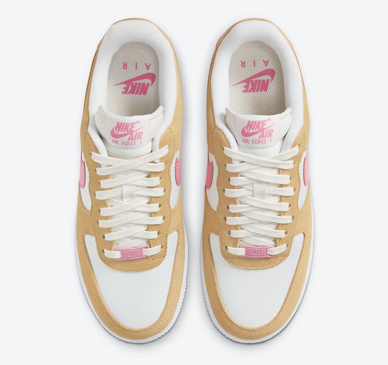 Nike,Air Force 1 Low,Flex Pink 看腻了街头的大黄靴?这双粉红小麦 AF1 可别错过! Nike,Air Force 1 Low,Flex Pink 看腻了街头的大黄靴?这双粉红小麦 AF1 可别错过!