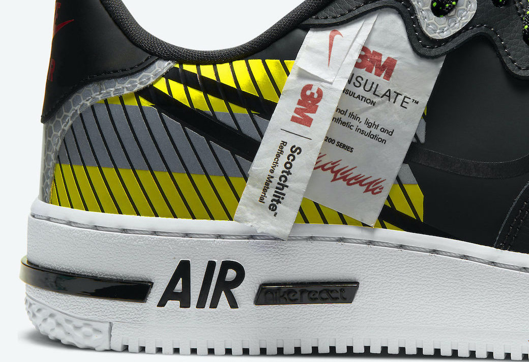 AF1,Air Force 1,Nike,3M 3M 联名 AF1 来了!脚感、醒目我都要! AF1,Air Force 1,Nike,3M 3M 联名 AF1 来了!脚感、醒目我都要!