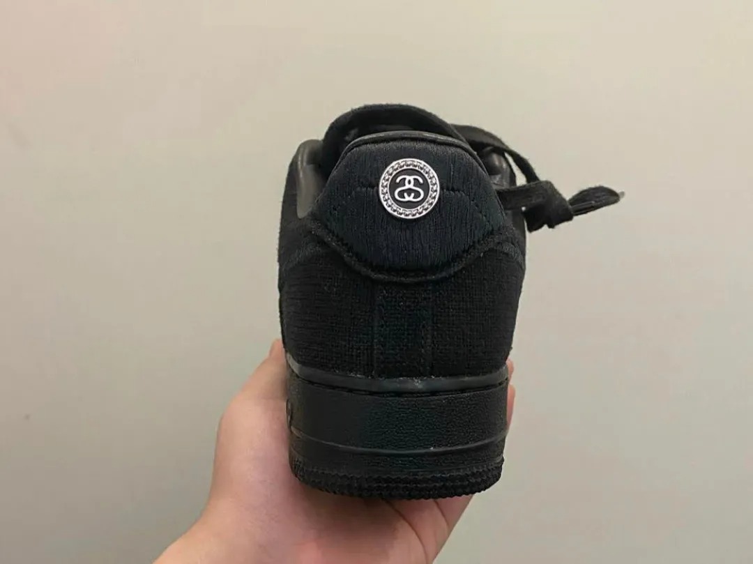 Stussy,Nike,AF1,Air Force 1,发售 纯黑 Stussy x AF1 首次完整曝光!光看细节就爱了! Stussy,Nike,AF1,Air Force 1,发售 纯黑 Stussy x AF1 首次完整曝光!光看细节就爱了!