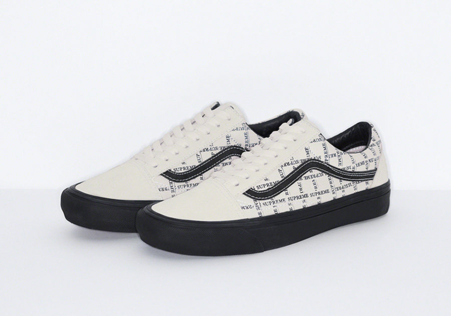 Supreme,Vans,Old Skool,Half Ca 鞋身弹幕式 Supreme 字样!Supreme x Vans 明日发售! Supreme,Vans,Old Skool,Half Ca 鞋身弹幕式 Supreme 字样!Supreme x Vans 明日发售!