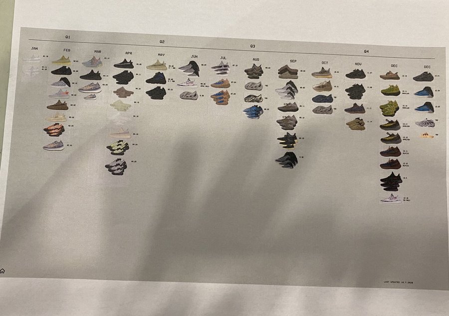 Yeezy,侃爷 侃爷自曝 Yeezy 下半年完整发售计划!350 V2 红字补货! Yeezy,侃爷 侃爷自曝 Yeezy 下半年完整发售计划!350 V2 红字补货!