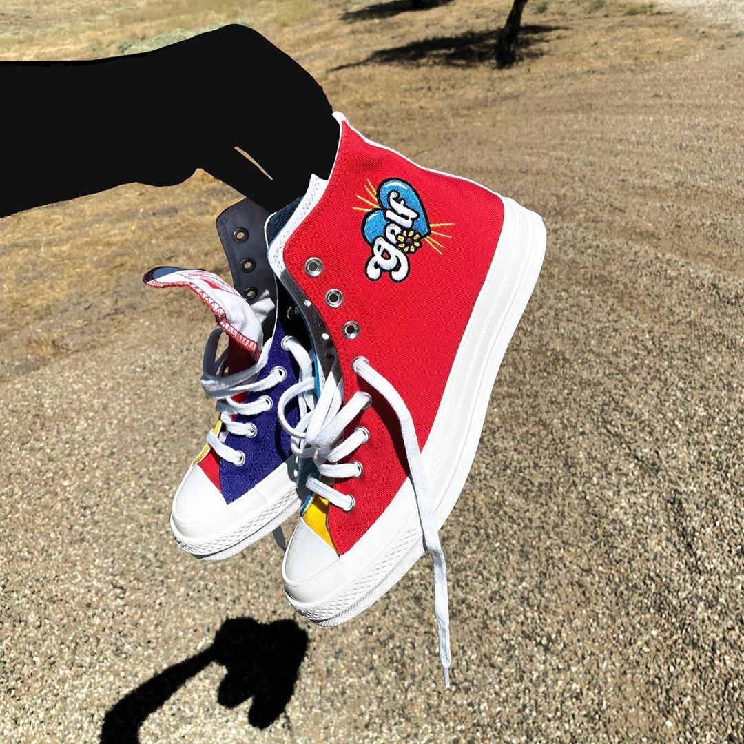 Tyler,Converse,Golf GOLF WANG x Converse 又有联名新鞋了!这次有趣又醒目 Tyler,Converse,Golf GOLF WANG x Converse 又有联名新鞋了!这次有趣又醒目