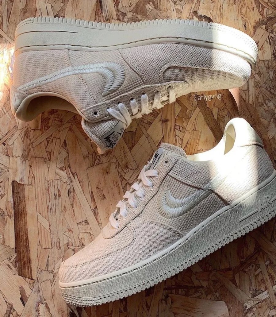 Stüssy,Nike,Air Force 1 Stüssy x AF1 上脚照首度曝光!本月可能就会发! Stüssy,Nike,Air Force 1 Stüssy x AF1 上脚照首度曝光!本月可能就会发!