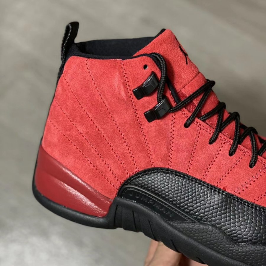 AJ12,Air Jordan 12,CT8013-602 反转黑红 Air Jordan 12 最新实物曝光!年底即将发售! AJ12,Air Jordan 12,CT8013-602 反转黑红 Air Jordan 12 最新实物曝光!年底即将发售!
