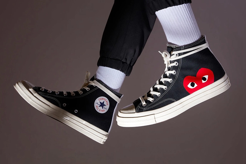 CDG,PLAY,Converse,Comme des Ga 高辨识度设计!CDG x Converse 联名鞋款即将补货! CDG,PLAY,Converse,Comme des Ga 高辨识度设计!CDG x Converse 联名鞋款即将补货!